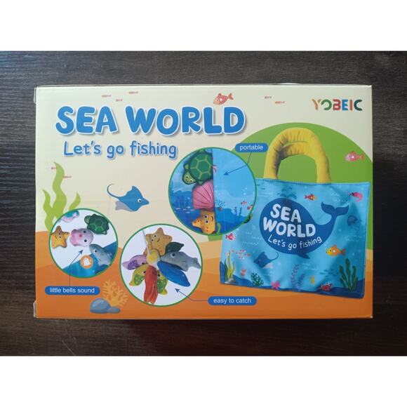 Sea World Let’s Go Fishing Toy Set – Baby & Toddler Learning Game 6M+ - Picture 1 of 4